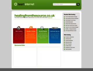 healingfromthesource.co.uk screenshot