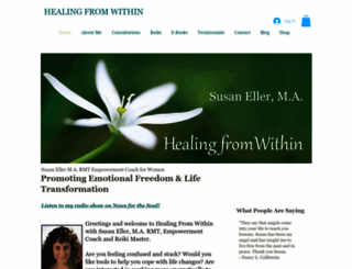 healingfromwithin.com screenshot