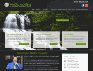 healingfrontiers.com screenshot