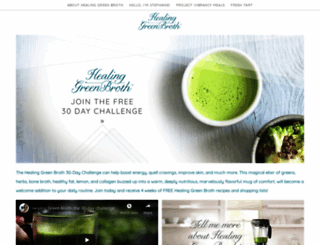 healinggreenbroth.com screenshot