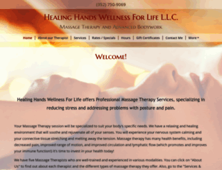healinghandswellnessforlife.com screenshot