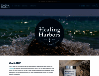 healingharbors.com screenshot