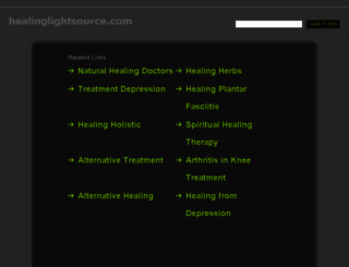 healinglightsource.com screenshot