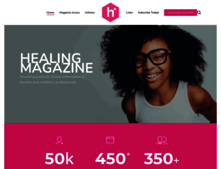 healingmagazine.org screenshot