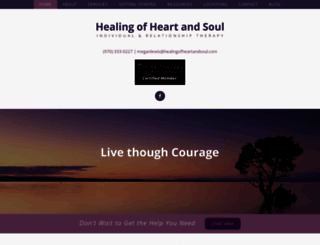 healingofheartandsoul.com screenshot