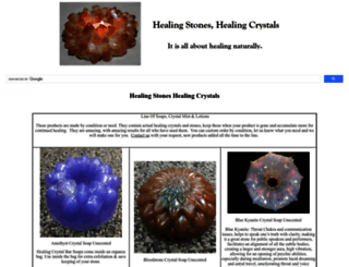 healingstoneshealingcrystals.com screenshot