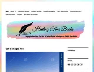 healingtimebooks.com screenshot