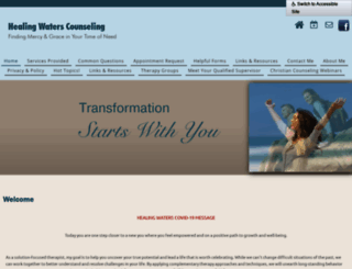 healingwaters-counseling.com screenshot