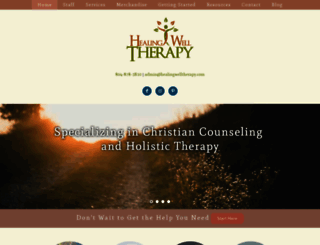 healingwelltherapy.com screenshot