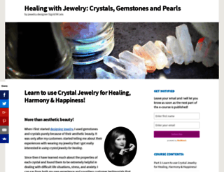 healingwithjewelry.com screenshot