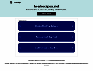 healrecipes.net screenshot