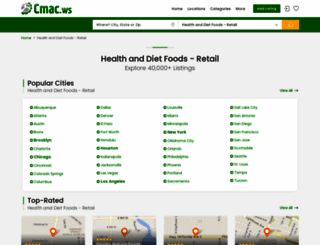 health-and-diet-food-retailers.cmac.ws screenshot