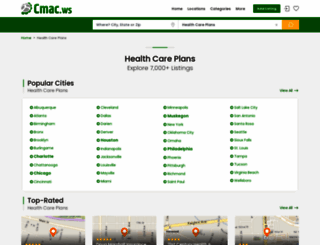 health-care-plan-providers.cmac.ws screenshot