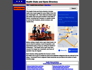 health-clubs-and-gyms.regionaldirectory.us screenshot