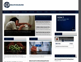 health-headlines.org screenshot