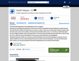 health-mapper.informer.com screenshot