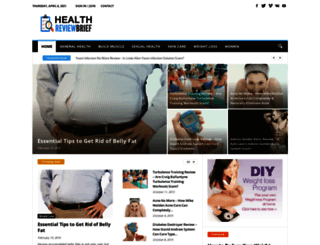 health.reviewbrief.com screenshot