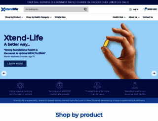health.xtend-life.com screenshot