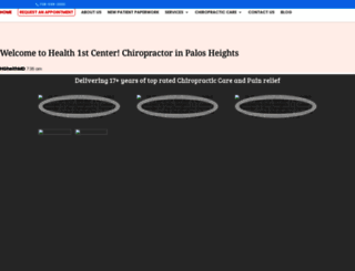 health1stcenter.com screenshot
