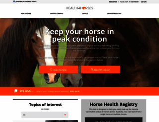 health4horses.com.au screenshot