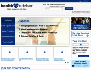healthadvisor.com screenshot