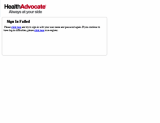 healthadvocate.personaladvantage.com screenshot