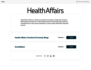 healthaffairs.submittable.com screenshot
