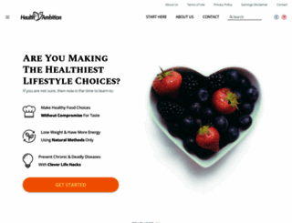 healthambition.com screenshot
