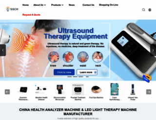 healthanalyzermachine.com screenshot