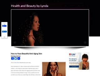 healthandbeautybylynda.com screenshot