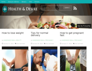 healthanddesire.com screenshot