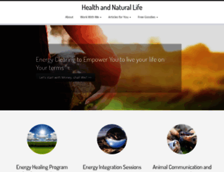 healthandnaturallife.com screenshot