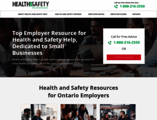 healthandsafetyhelp.ca screenshot