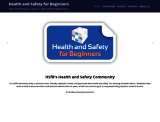 healthandsafetytips.co.uk screenshot