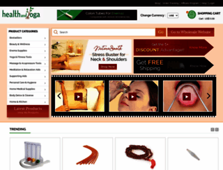 healthandyoga.com screenshot