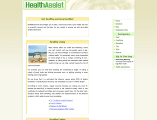 healthassist.net screenshot