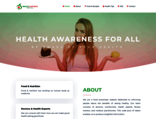 healthawarenessforall.com screenshot