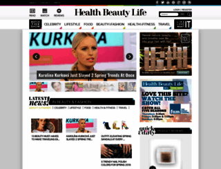 healthbeautylife.com screenshot