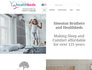 healthbeds.co.uk screenshot