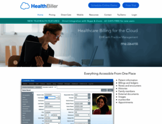 healthbiller.com screenshot
