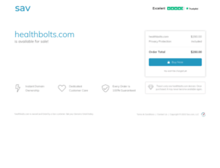 healthbolts.com screenshot
