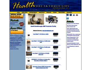 healthbreakthroughs.net screenshot