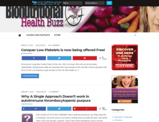 healthbuzz.bionutritionalonline.com screenshot
