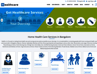 healthc.in screenshot