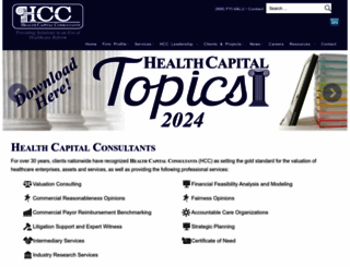 healthcapital.com screenshot