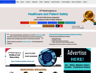 healthcare.global-summit.com screenshot