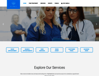 healthcare.wpamelia.com screenshot