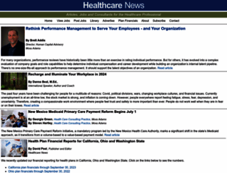 healthcarenewssite.com screenshot