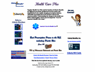 healthcareplus.us screenshot