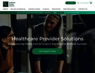 healthcareprovidersolutions.com screenshot